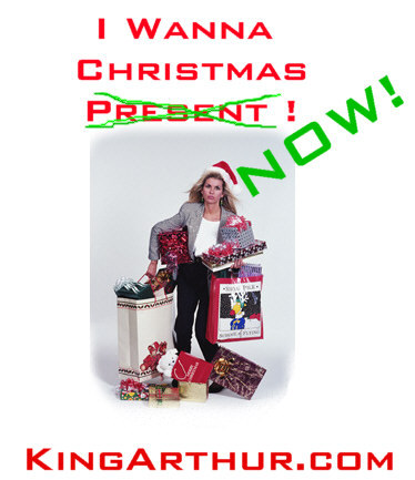 I Wanna
Christmas Present... er, a... Now!
